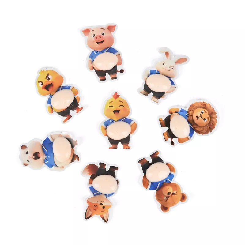 Adesivo Squishy Pêssego Bumbum Inchado